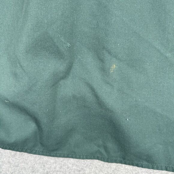 Vintage Dickies Button Up Work Shirt Men XL Green Pockets USA Grunge Distressed - Picture 11 of 13